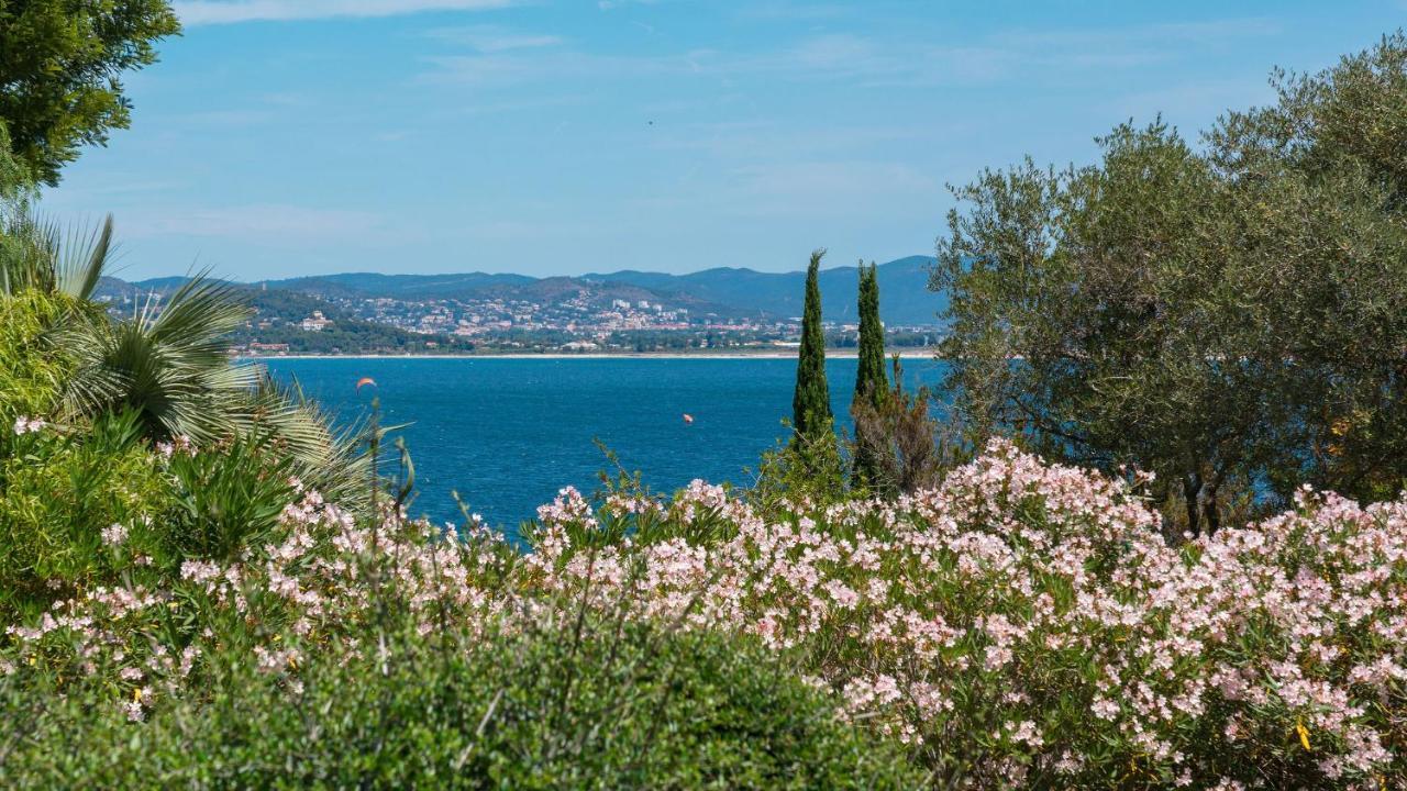 Villa Vue Mer Presqu'Ile De Giens Avec Piscine Hyeres Ngoại thất bức ảnh